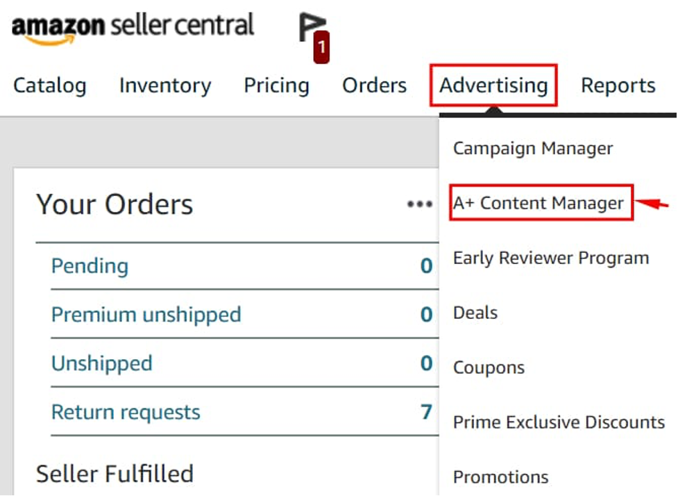 amazon a+ content template