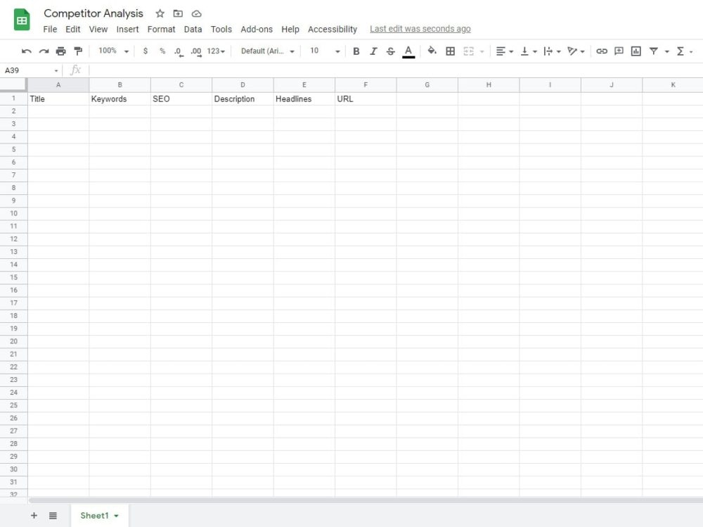 Google sheet is a good way to keep track of information by Sunken Stone