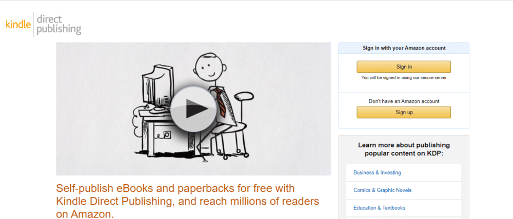 Publish eBooks Through Amazon Kindle Direct Publishing Sunken Stone min