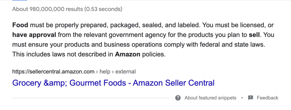 Selling Groceries on Amazon Sunken Stone min