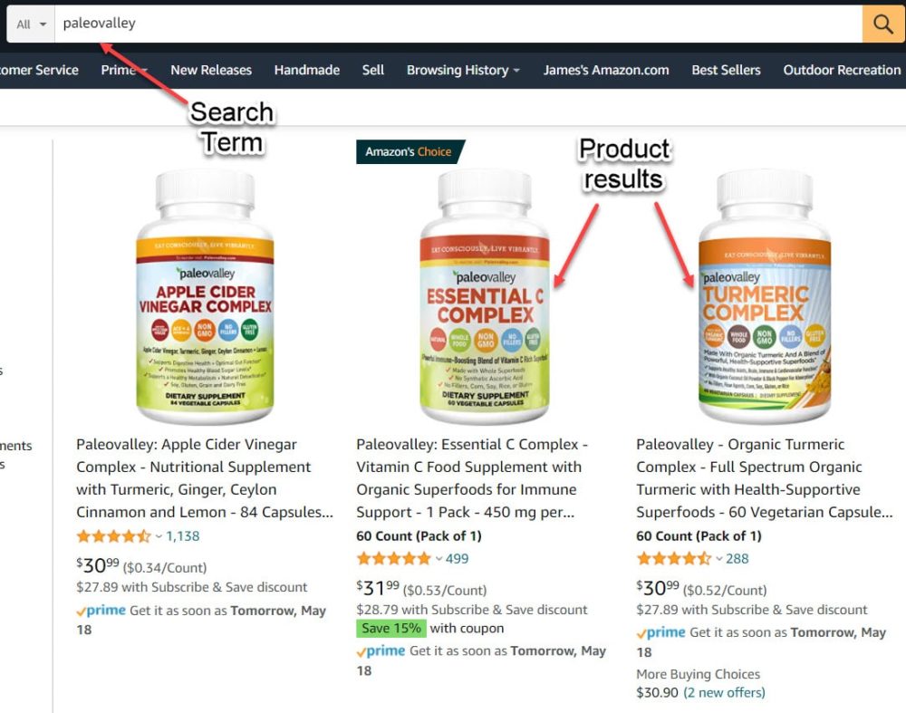 The Connection Between Keywords Search Terms Sunken Stone min