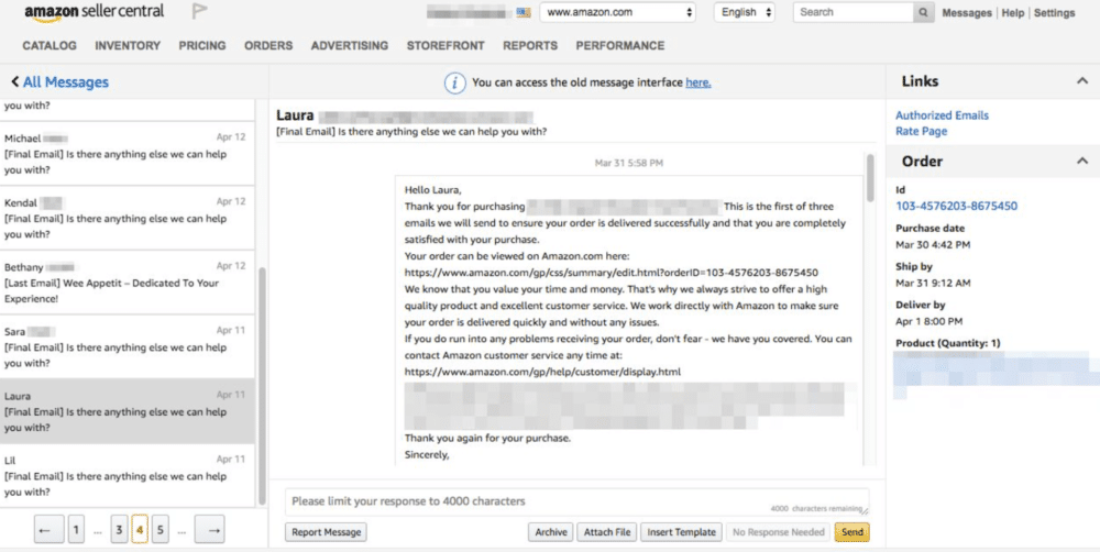Tips To Manage The Buyer Seller Messaging Service On Amazon Sunken Stone min
