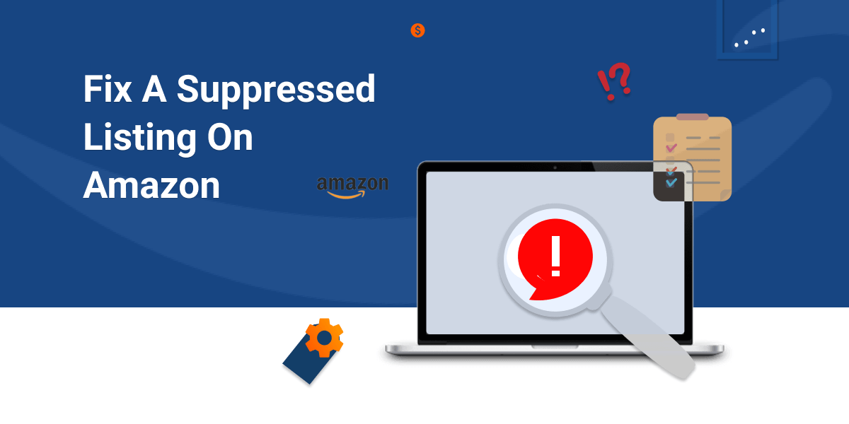 How to fix a suppressed listings on Aamzon Sunken Stone