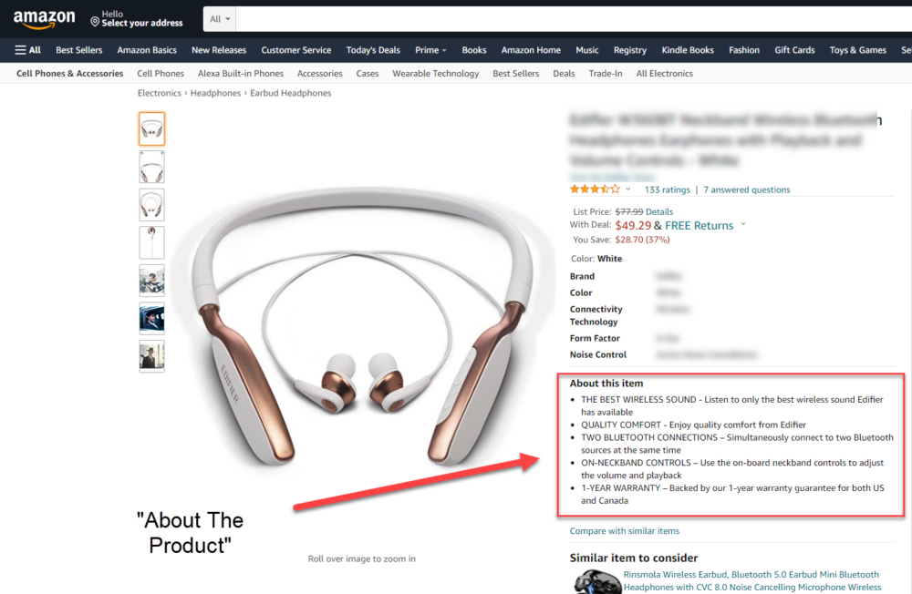 How To Optimize Amazon Listings About The Product