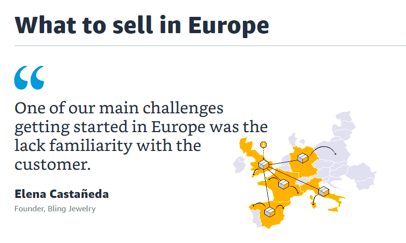 Sell to Amazon Europe Margin Business