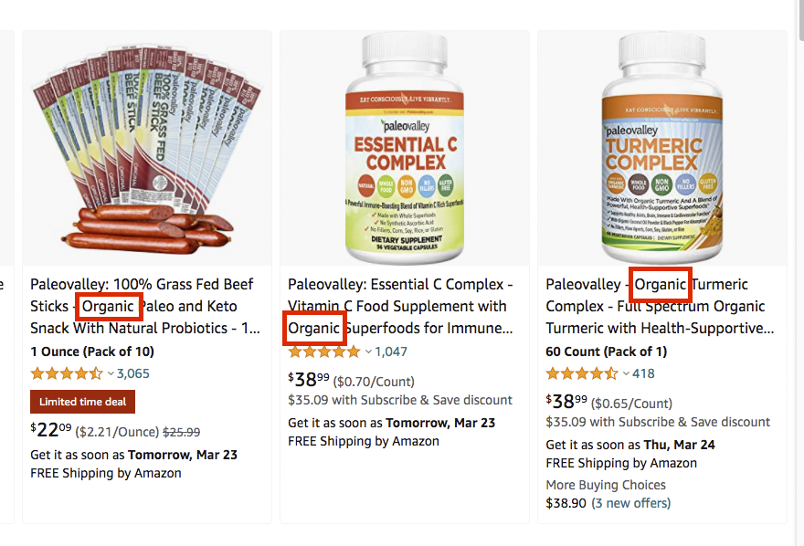 focus on using relevant words that will attract customers to click through to your listing 1