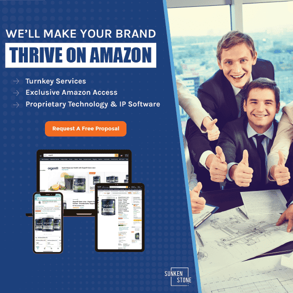 Create A Thriving Brand On Amazon By Requesting A Free Proposal From Sunken Stone